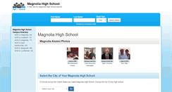Desktop Screenshot of magnoliahighschool.net
