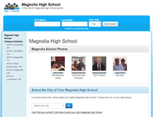 Tablet Screenshot of magnoliahighschool.net